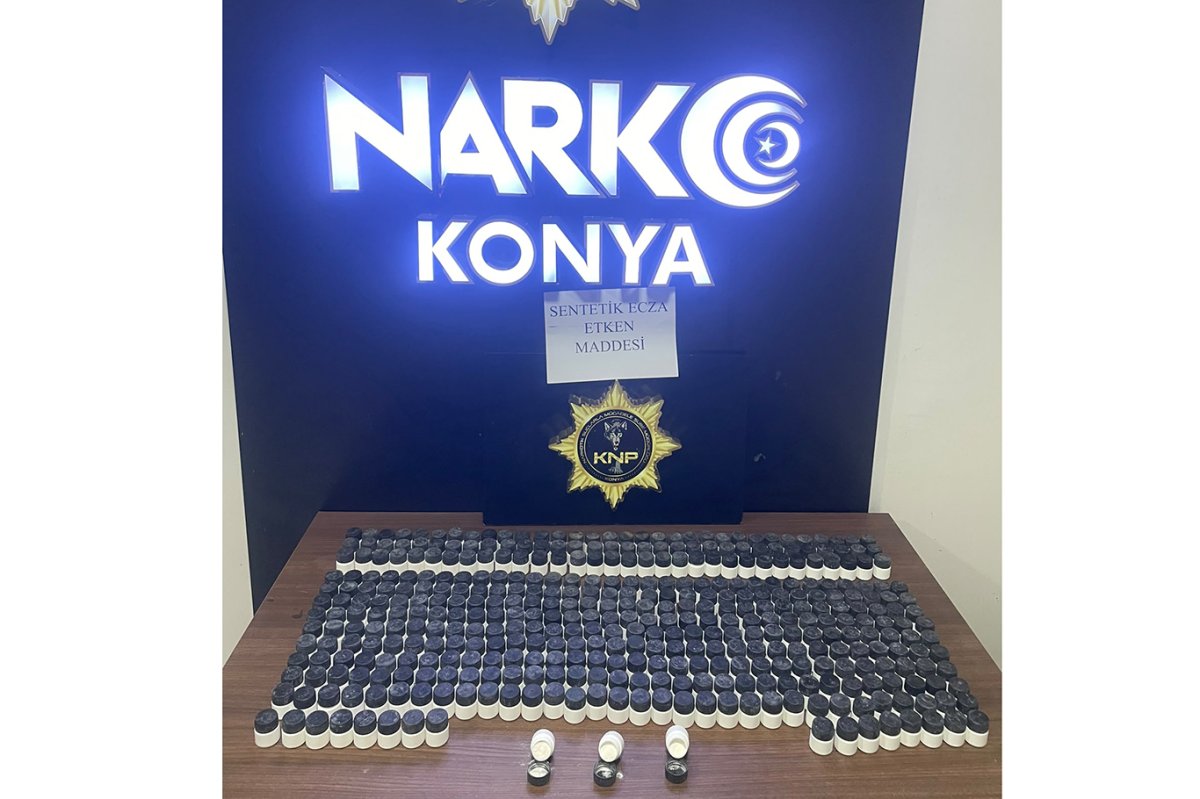 Konya’da Narko-Mercek operasyonu: 26 gözaltı