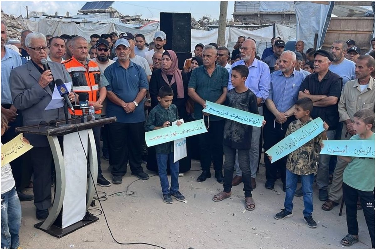 Gazze’de kış öncesi acil çağrı: El-Zeytun sakinleri dünyaya seslendi