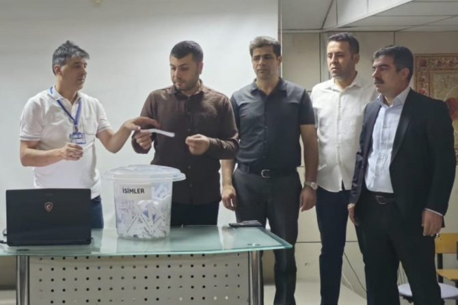 Batman'da 75 kişilik İUP ve TYP kontenjanı için kura çekildi