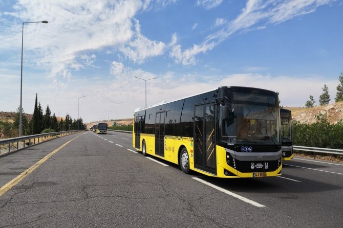 Şanlıurfa'da toplu taşıma filosuna 30 yeni otobüs