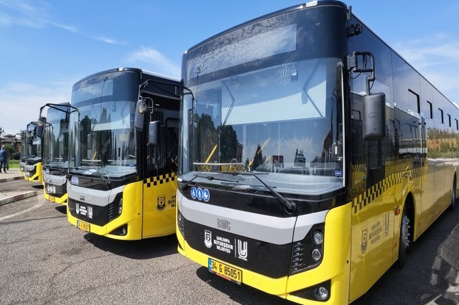 Şanlıurfa'da toplu taşıma filosuna 30 yeni otobüs