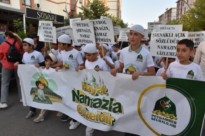 Şırnak’ta "Hayat Namazla Güzeldir" etkinliğinin finali yapıldı
