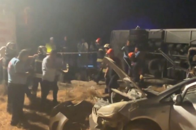 Gaziantep’te feci kaza: 7 ölü, 13 yaralı