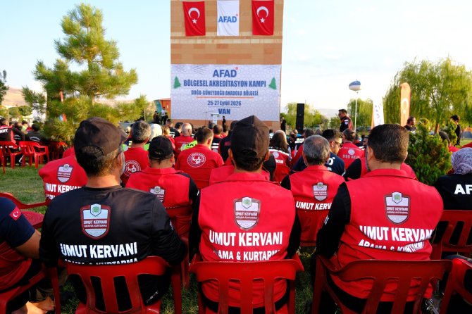 Şanlıurfa Umut Kervanı ekibi AFAD akreditasyon kampına katıldı
