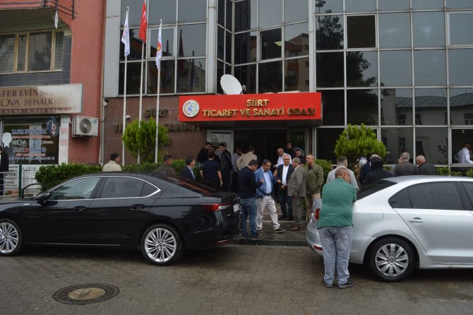 Siirt TSO’da seçim heyecanı ve gerginlik: 3 aday yarışıyor
