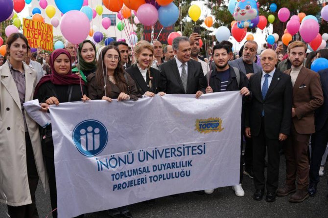 Hasan Hüseyin'in şifa sevincine gökyüzünde balonlar eşlik etti