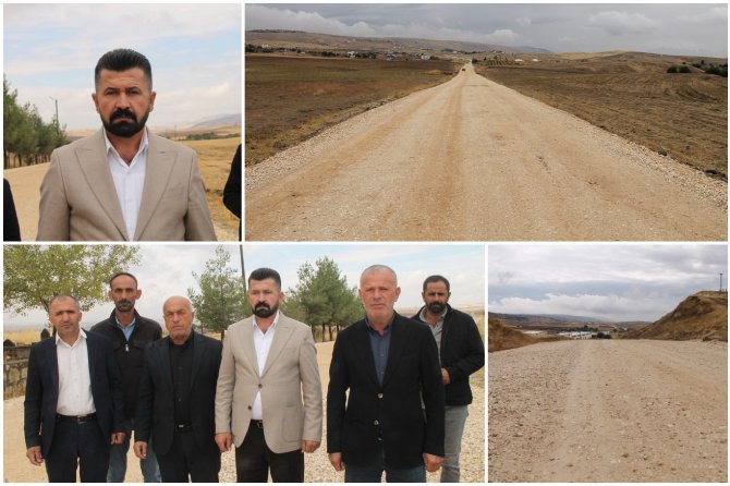 Muhtarlar tepki gösterdi: 18 köyün kullandığı yol ne zaman bitecek?