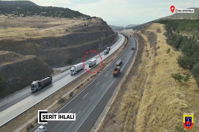 Gaziantep'te radar denetimlerinde 903 araca ceza kesildi