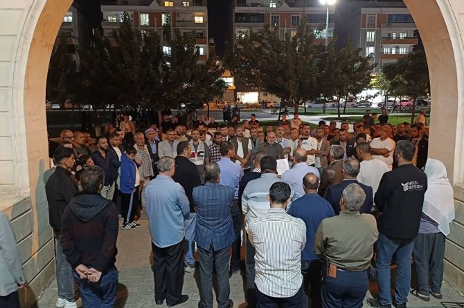 Viranşehir'de Aksa Tufanı'nın yıl dönümünde Gazze'ye destek