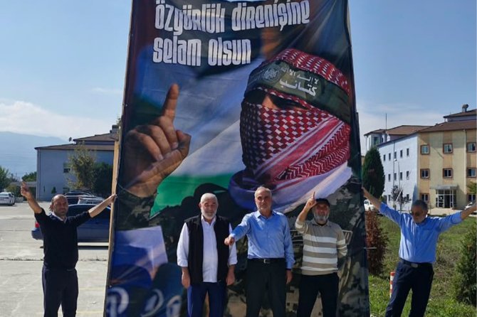 Aksa Tufanı'nın yıl dönümünde paramotorlu anma