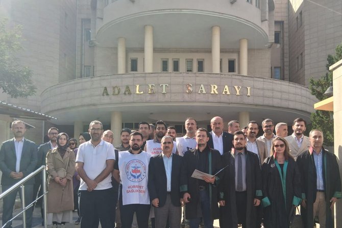 Şanlıurfa'da Gazze'deki sağlık sistemine yönelik saldırılara tepki