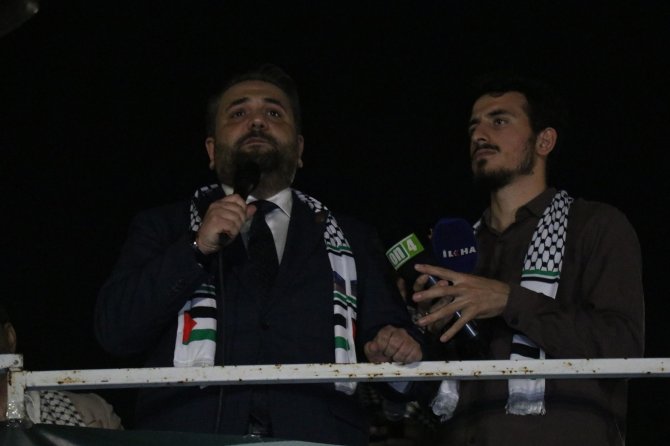 Aksa Tufanı'nın 3'üncü yıl dönümünde Peygamber Sevdalıları ve AGD'den ortak yürüyüş