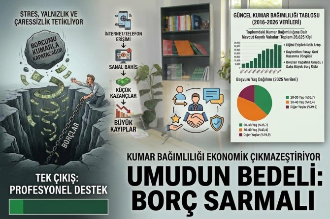 Uzman Klinik Psikolog Tuncay: Kumar bağımlılığı ekonomik çıkmazı derinleştiriyor