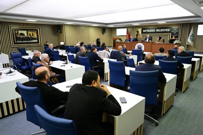 Battalgazi Belediye Meclisi ekim ayı 3'üncü birleşimini gerçekleştirdi