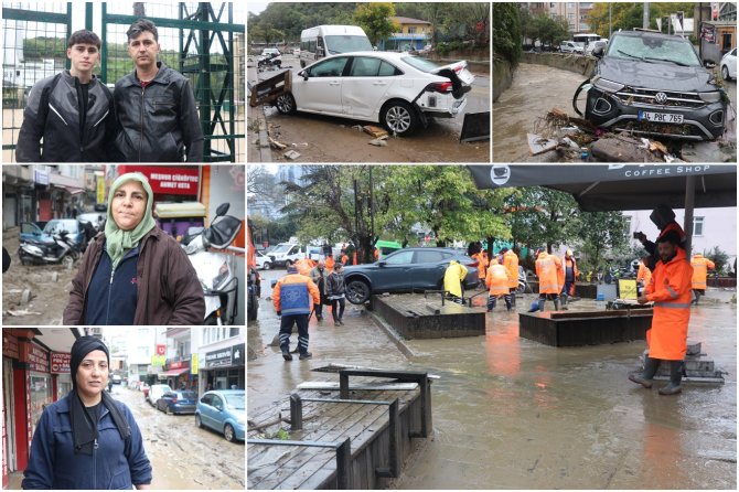 Sel mağdurları yaşadıkları korku dolu anları anlattı