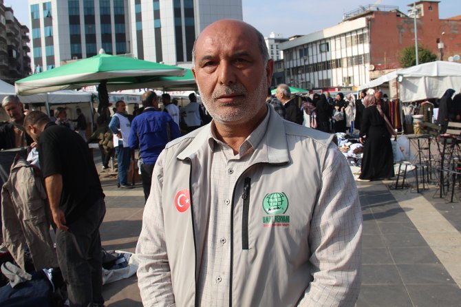 İhtiyaç sahiplerine yararına düzenlenen kermes yoğun ilgiyle devam ediyor