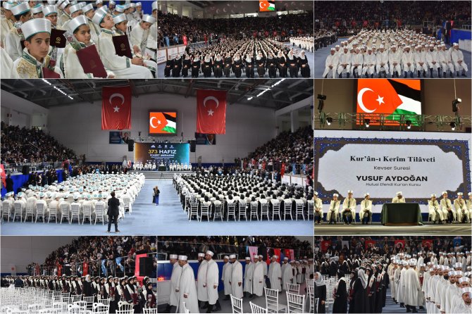 Malatya'da 373 hafız için icazet merasimi düzenlendi
