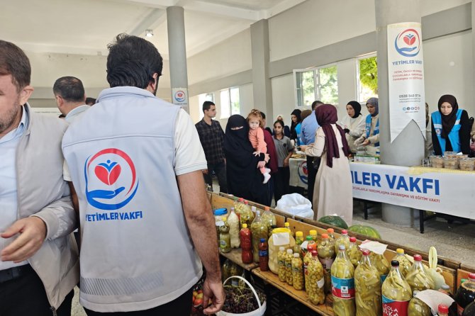 Batman'da yetim ve öksüz çocuklar yararına kermes