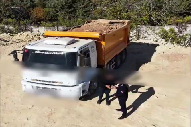 Gaziantep'te kaçak hafriyat dökenlere ceza