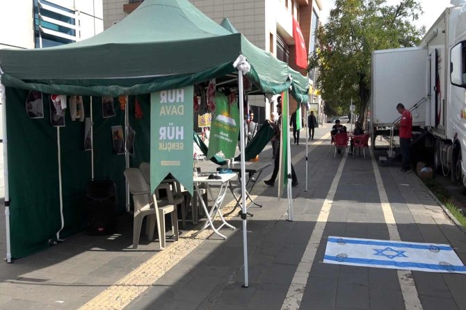 HÜDA PAR Bingöl İl Gençlik Kolları’ndan Gazze’ye destek