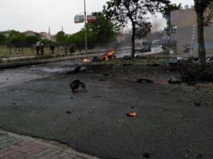 İstanbul Sancaktepe'de patlama anı